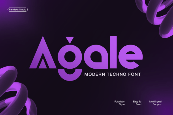 Agale: A Practical Guide to Modern Techno Display Typography