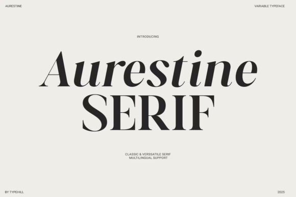 Aurestineserif Bold: Elevating Design with Timeless Elegance and Modern Utility