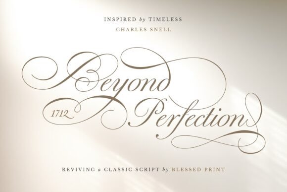 Beyond Perfection: A Refined Script Font for Elegant Typography