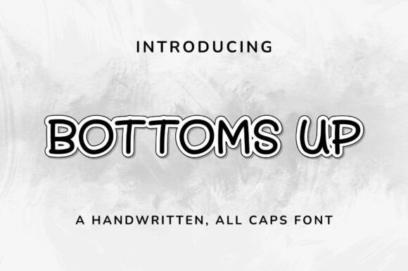 Bottoms Up: Elevating Handwritten Typography in Digital Design Workflows