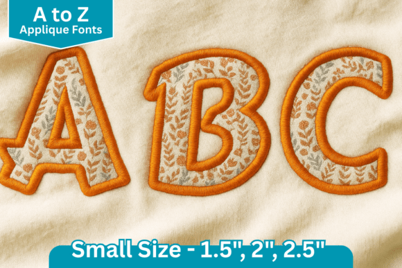 Comic Applique Embroidery Font: Adding Playful Texture to Machine Embroidery Projects