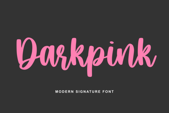 Darkpink Font: Playful Elegance for Modern Design