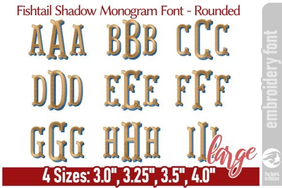 Designing with Depth: A Practical Guide to the Fishtail Shadow Monogram Font - RL