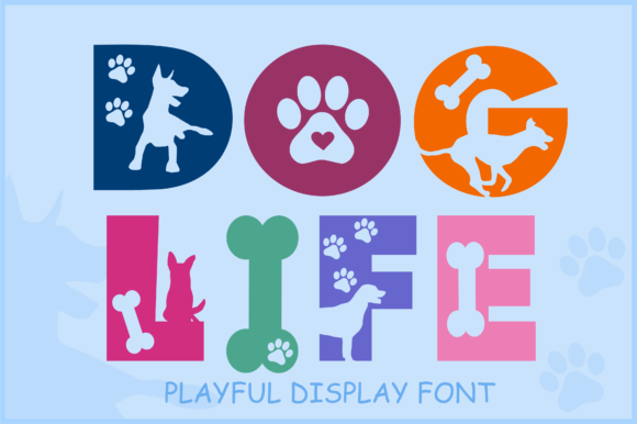 Discover the Joy of Dog Life Font: A Whimsical Typeface for Pet Lovers