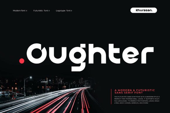 Elevating Modern Branding with the Oughter Sans-Serif Typeface