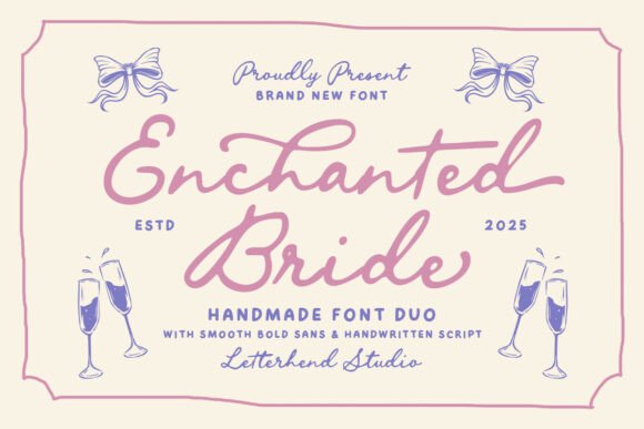 Enchanted Bride: Elevating Design with Timeless Typography