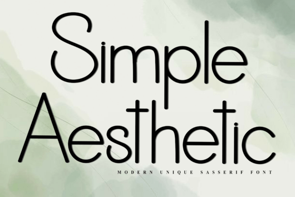 Exploring the Simple Aesthetic Font: A Designer’s Hidden Gem