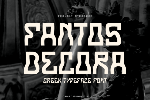 Fantos Decora: Integrating Greek-Inspired Typography into Professional Design Workflows