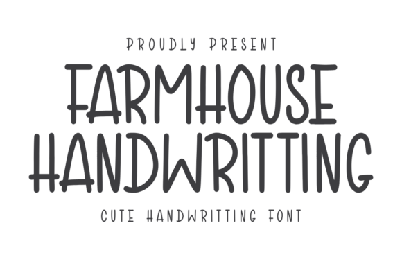 Farmhouse Handwriting: A Practical Font for Creative Projects and Digital Crafting