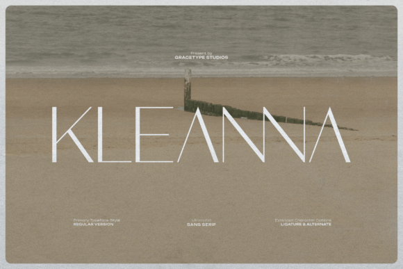 Kleanna: Mastering Minimalist Sans Serif Design