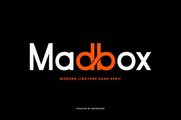 Madbox: Integrating Modern Ligature Sans Serif into Design Workflows