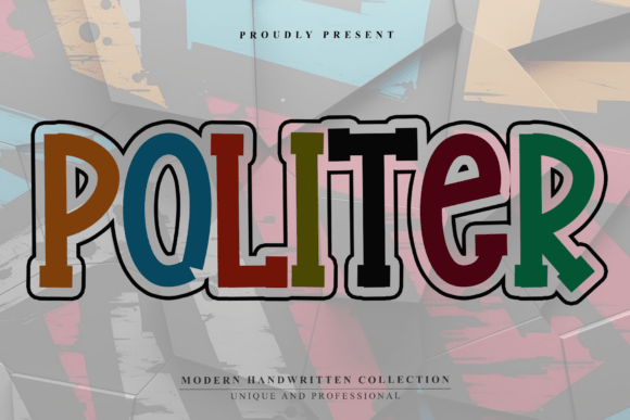 Politer Font: Bold, Playful Slab Serif Design