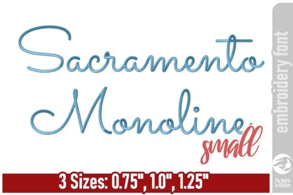 Sacramento Monoline Embroidery Font: Integrating Retro Elegance into Modern Workflows