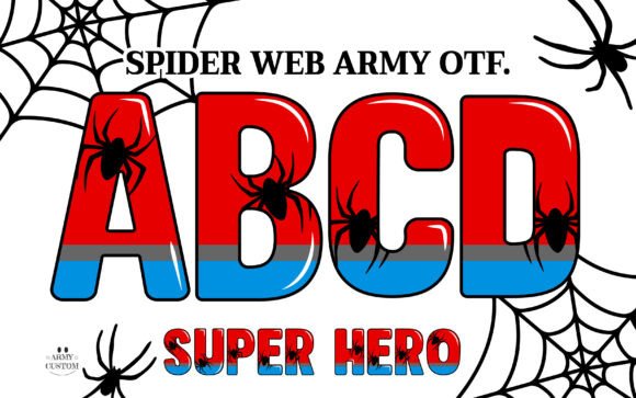 Spider Web Army: Evaluating the Halloween Doodle Font Color for Creative Projects