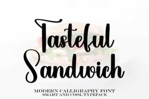 Tasteful Sandwich Font Guide