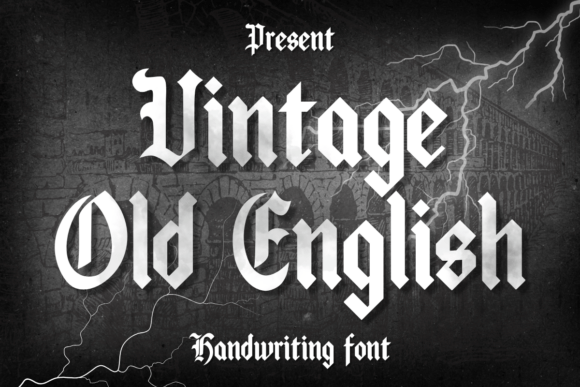 The Timeless Appeal of Vintage Old English Font in Modern Design